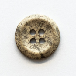 Sew on button, inset, 18mm