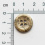 Sew on button, inset, 18mm