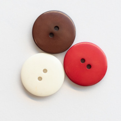 Resin sewing button, 12mm